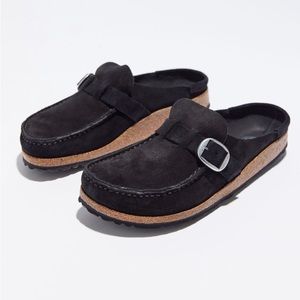 NWT Birkenstock backless suede loafers The Buckley Clog 39 (runs a size smaller)